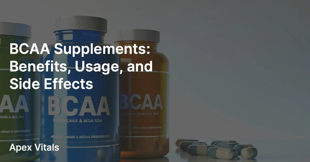 BCAA Supplements: Benefits, Usage, and Side Effects